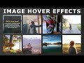 Css Image Hover Effects - Pure Css Tutorial - How To Create Image Hover Overlay Effects