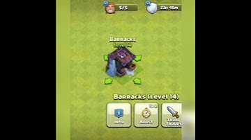 BARRACK LEVEL 1 TO MAX | CLASH OF CLANS |