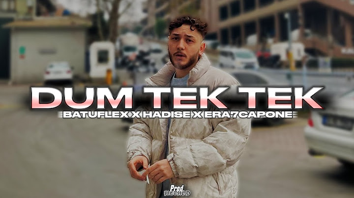 Batuflex x Hadise x Era7Capone - DUM TEK TEK (4K Remix Video) prod.@driplyrs @billy_beat