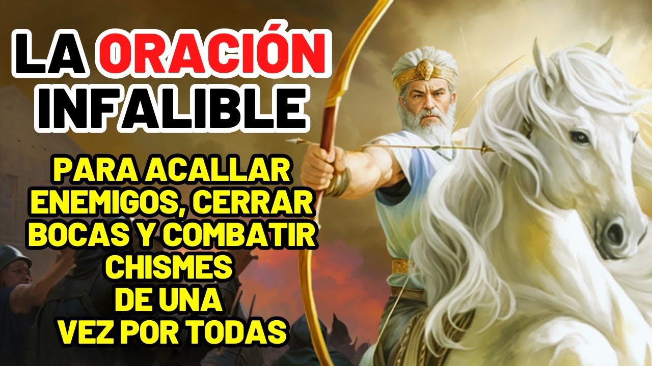 LA ORACIÓN INFALIBLE PARA ACALLAR ENEMIGOS, CERRAR BOCAS Y COMBATIR CHISMES DE UNA VEZ POR TODAS