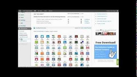 Shareaholic Plugin Install