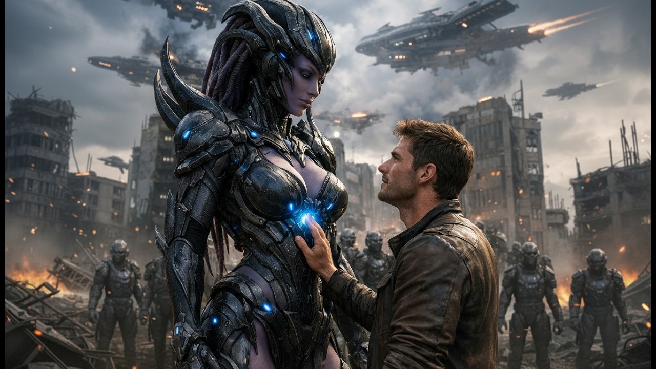 The Alien Commander’s Combat Armor Refused to Move — Until a Human Reached Out
