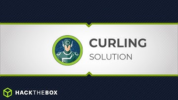CURLING 🟢 | HackTheBox - Solution