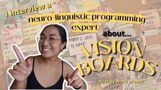 I interview a Neuro-Linguistic Programming EXPERT on VISION BOARDS & MANIFESTING: Whats the science? by Nicole Concepcion 839 views 4 months ago 52 minutes