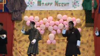 Boedra dance by Male staff, GCIT