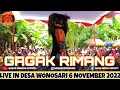 BARONGAN GAGAK RIMANG FULL ATRAKSI Live In Tegalsari Desa Wonosari Patebon - Kendal 6 Novemberr 2022