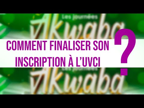 Inscription à l'UVCI | Rentrée 2025-2026