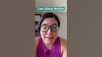 Next steps when you’ve been waitlisted! #lawschool #prelawstudents
