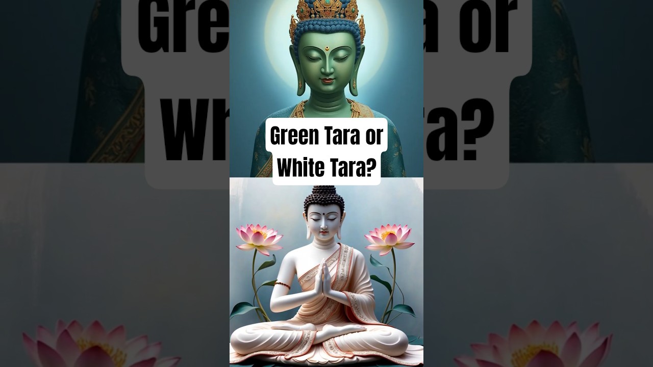 How to choose between Green and White Tara #buddha #spirituality