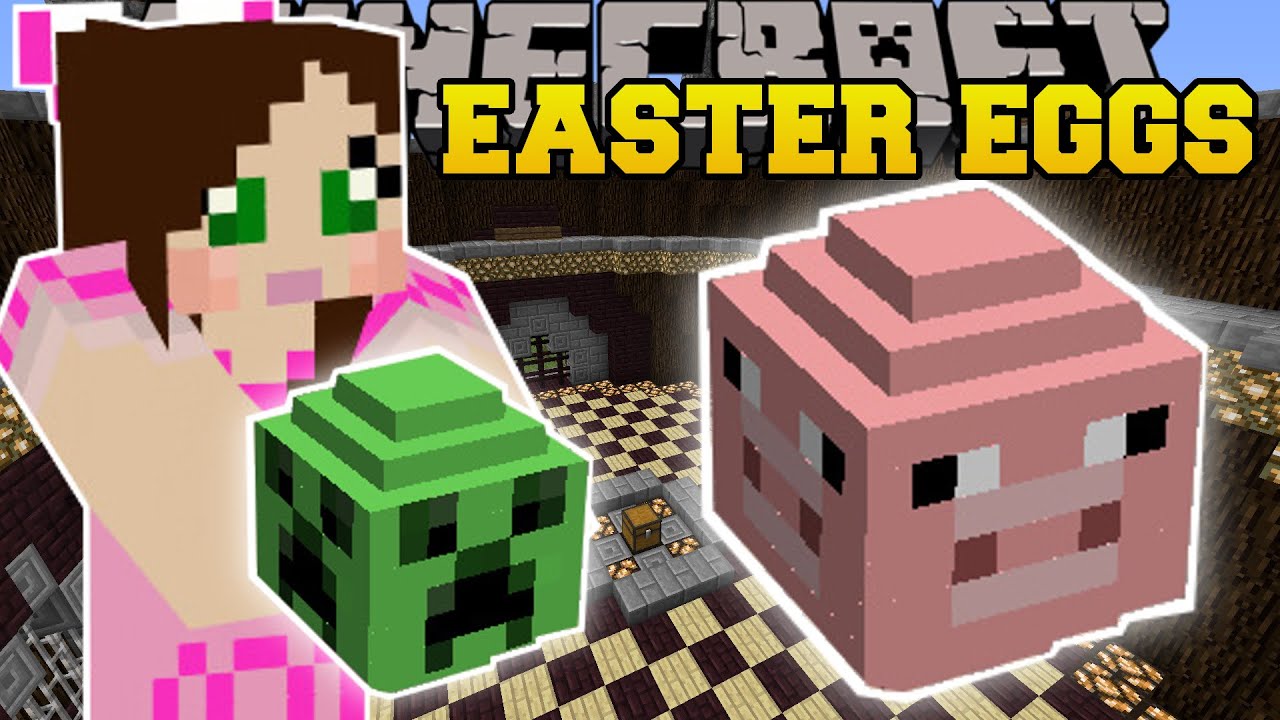 Minecraft: LUCKY EASTER EGGS (RANDOM PRIZES!!!) Mod Showcase