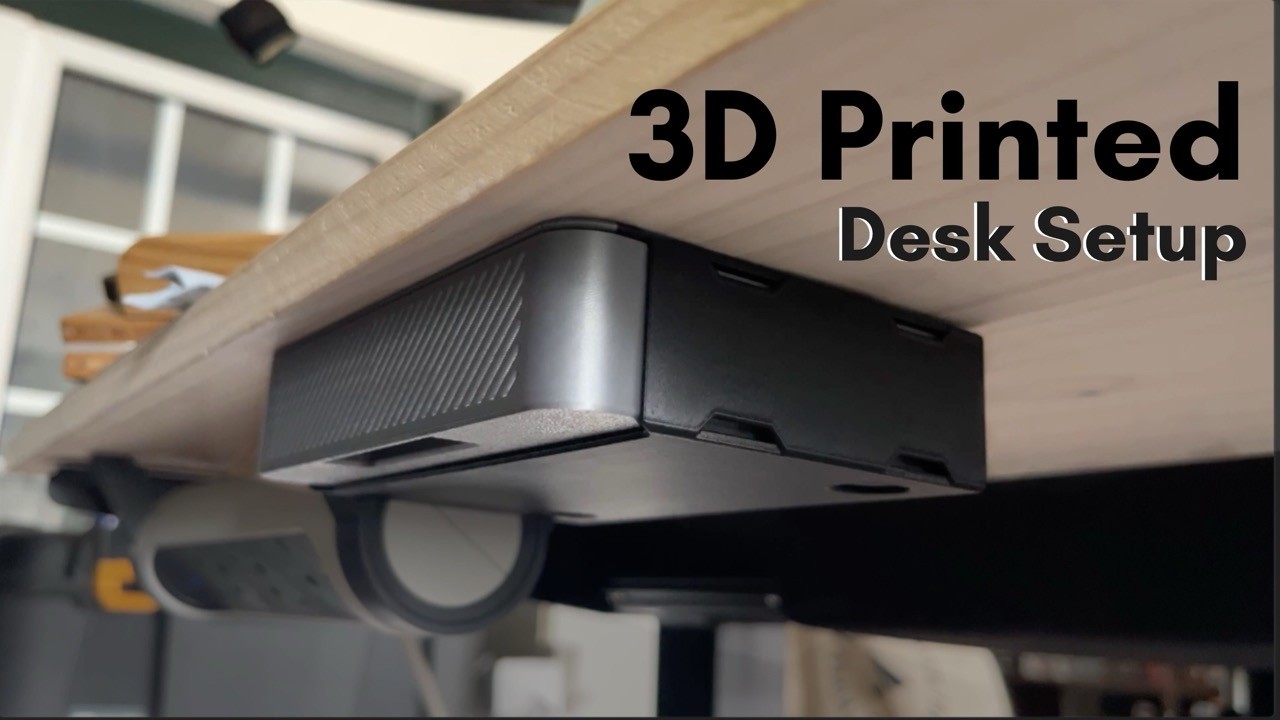 Functional 3D Prints That Make My Desk Better Every Day - YouTube