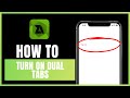 How to turn on dual tabs in ZArchiver