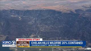 19 homes destroyed in Chelan Hills fire
