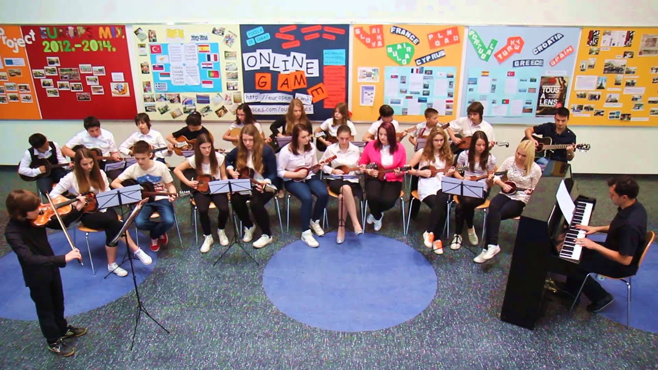 Tamburaški orkestar OŠ Borovje - Oda Radosti