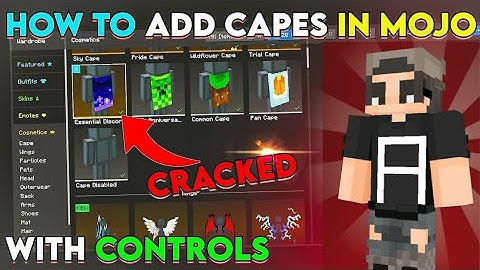 ✨ How to Add Capes In Mojo Launcher with Custom Controls | Add Capes in Mojo Launcher All Versions 🚀