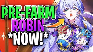 How YOU can Pre-Farm Robin NOW!! | Robin Materials, Traces, Relics Guide (Honkai: Star Rail)
