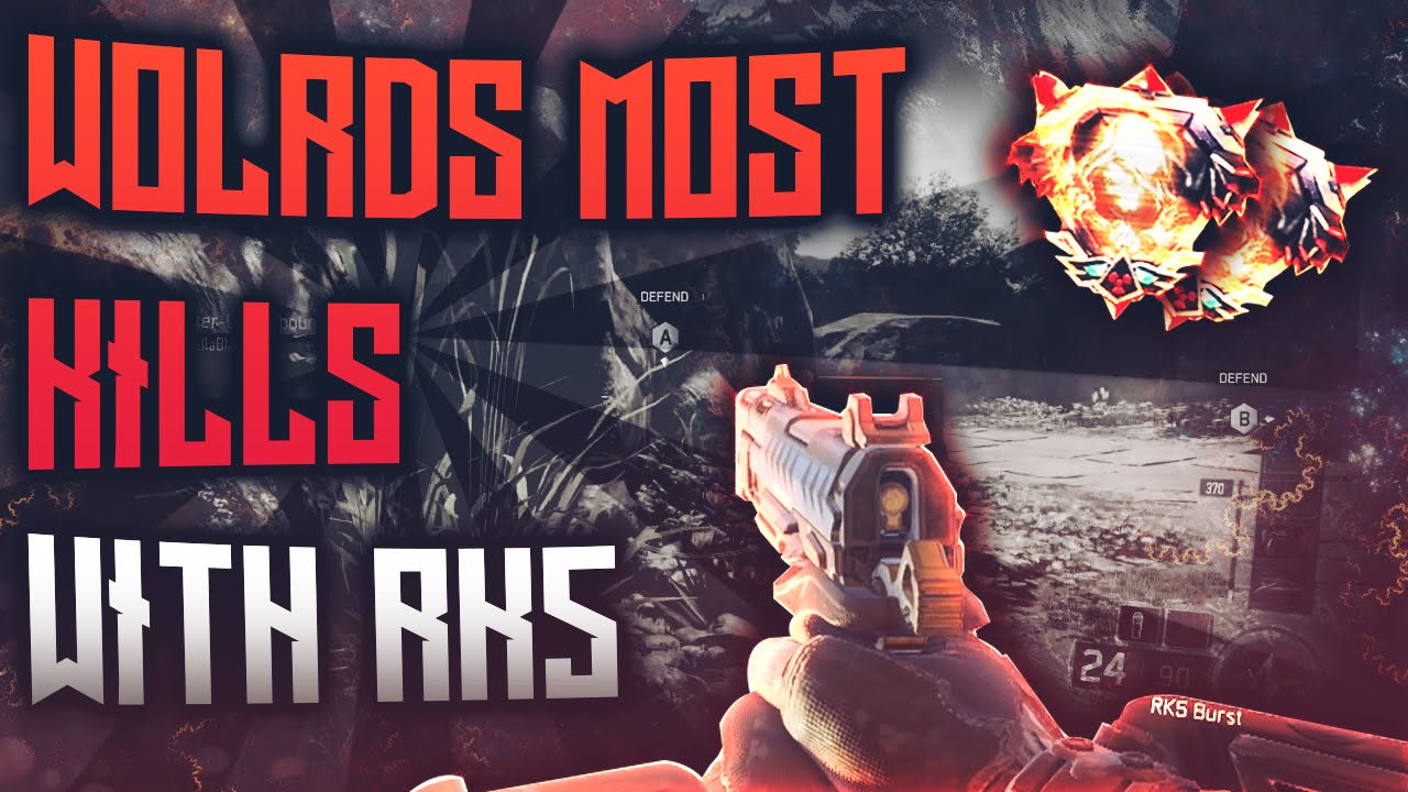 BO3: WORLD MOST KILLS w/ RK5 (Non Lethal)