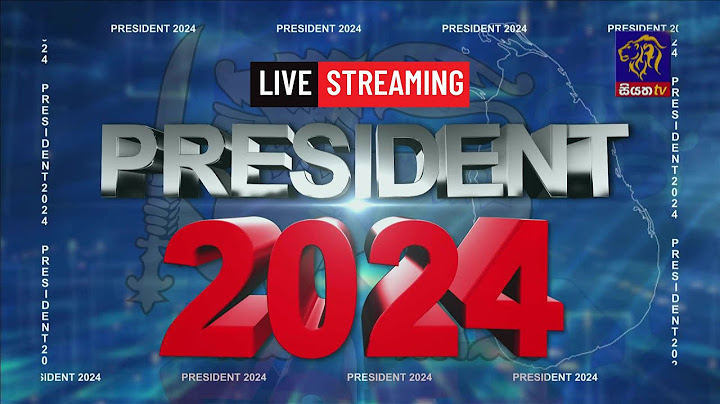🔴 LIVE | විශේෂ මැතිවරණ විකාශය - President 2024 | President Election 2024 Sri Lanka | Siyatha News