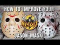 How to Improve Your $15 Spirit Halloween Jason Mask - Friday the 13th DIY