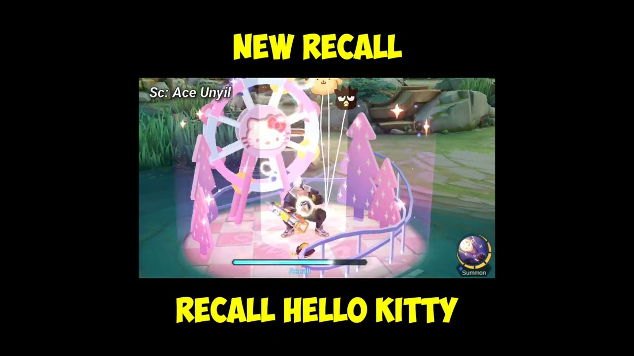 NEW RECALL HELLO KITTY SANRIO - MOBILE LEGENDS 
