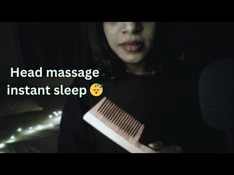 ASMR |Head massage | instant sleep😴#asmr  Malayalam #asmr #sleep @Seeta ASMR