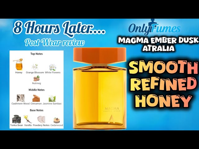 POST WEAR REVIEW| Magma Ember Dusk Atralia #fragrance #cologne