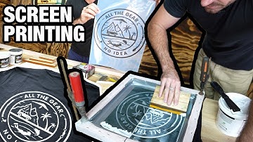 Beginners Guide to DIY Screen Printing T-Shirts