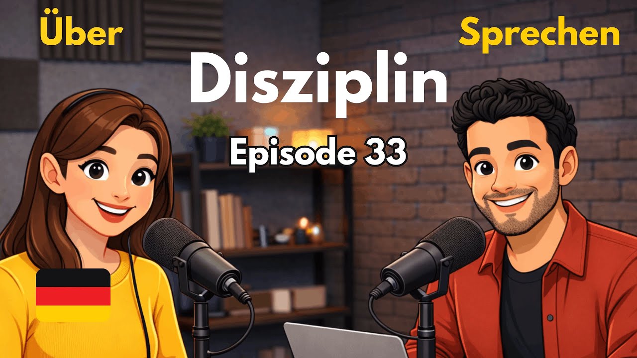 Was ist genau Disziplin | A1-A2 |  Deutsch Lernen mit Podcast | Episode 33
