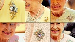 Queen Elizabeth Exquisite Brooches/Elizabeth II Royal Brooches