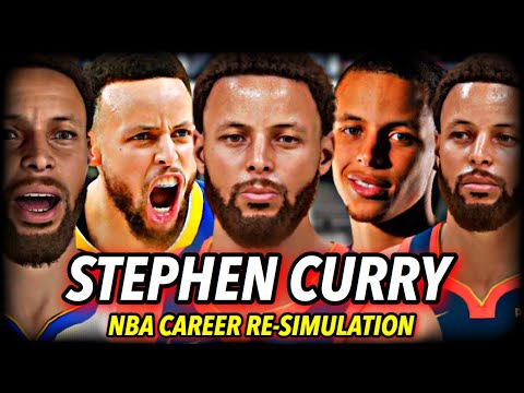 STEPHEN CURRY’S NBA CAREER RE-SIMULATION AS A 2021 ROOKIE | NBA 2K21 NEXT GEN