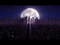 Retro Futuristic Sci-fi Night City Screensaver 4K