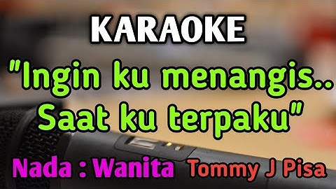 SURATAN - KARAOKE || NADA WANITA CEWEK || Pop Nostalgia || Tommy J Pisa || Live Keyboard