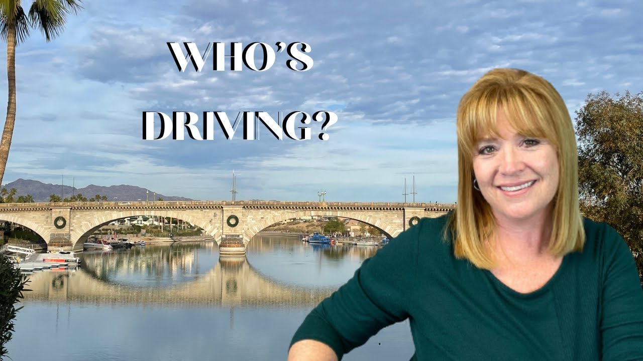 Getting around in Lake Havasu City. Who Driving! 
