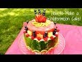 How to Make a Watermelon Cake