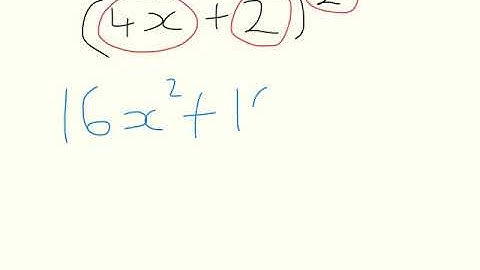 expand and simplify squared brackets in 3 seconds