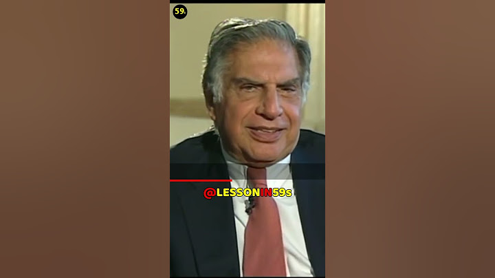 why did NOT Ratan Tata got married? #ratantata