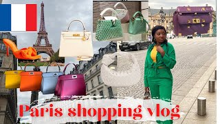 Paris shopping vlog. #Valentino #Hermes#Chanel#Louisvuitton,#fendi #bottegavenetta & many more.
