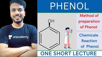phenols organic chemistry b pharmacy || phenol method of preparation || chemical reaction of phenol