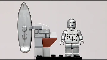 Sheng Yuan - Silver Surfer Minifigure Review - Not Lego