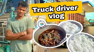 Indian Truck Driver Vlog Aaj Chicken Banega Cooking With Indian Truck Driver