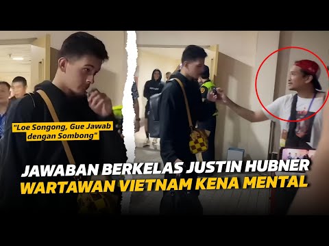 Dicegat Media Vietnam di Lorong !! Jawaban Justin Hubner Saat di Tanya Hasil Laga Timnas Indonesia