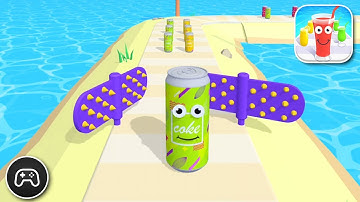 Juice Run - Gameplay Walkthrough Part 135 - Puzzle Game Levels 537-539 (iOS, Android)