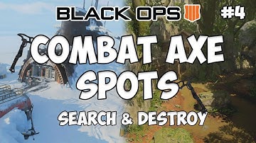 Combat Axe Spots in Search & Destroy #4 (Tomahawk spots) | Icebreaker & Jungle | Black Ops 4