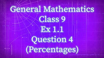 Class 9th General Mathematics Ex 1.1 Question 4