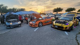 CAR SHOW AND CAR DRIFTING HAPPENING IN GRAND PRAIRIE TEXAS