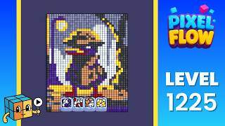 Pixel Flow Level 1225 (Hard) Walkthrough Solution