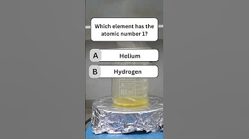 Which element has the atomic number? #quiz #triviatricks #educationalvideo #trivia