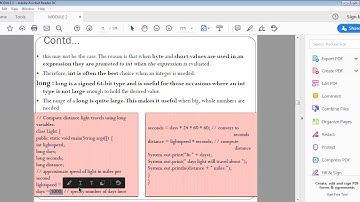 Java Module 2@Chapter 3:Data Types,Variables and Arrays