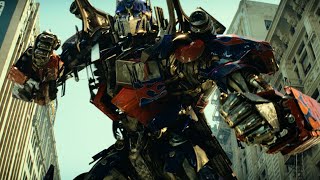 옵티머스 프라임 vs 메가트론 도시 싸움 장면 | 트랜스포머 (Transformers, 2007)  [4K]