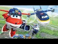  super wings 3 mission team ambulance  fire truck  police car  excavator 